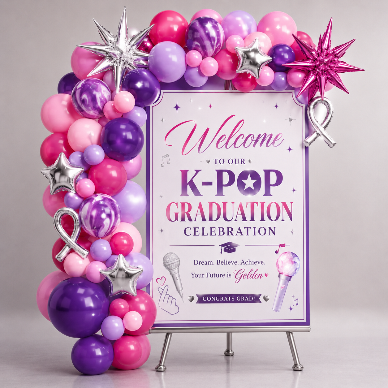 🎈 Born to Shine - Balloon Garland Kit