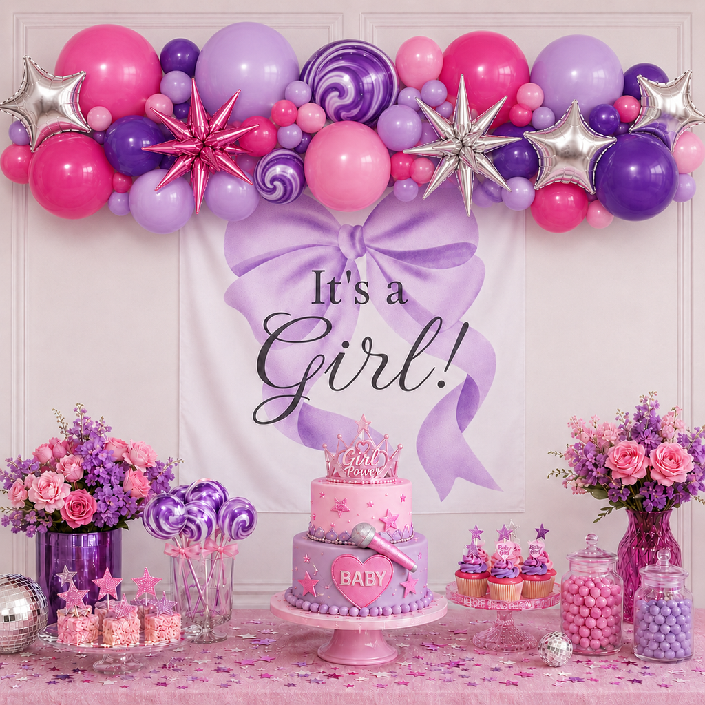 🎈 Born to Shine - Balloon Garland Kit